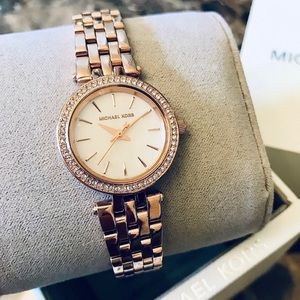 Michael Kors Rose Gold Petite Mini Darci Watch